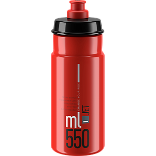 Caramañola ELITE JET red/gray logo 550ml