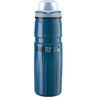 Caramañola ELITE NANOFLY blue/white-black c/tapa 500ml