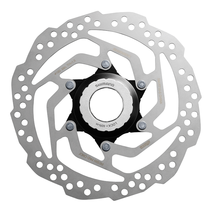 Disco SHIMANO SM-RT10 S c/lock 160mm resin