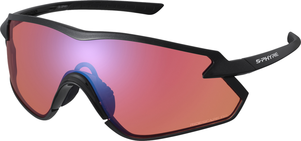 Gafas SHIMANO S-PHYRE-X CE-SPHX1OR Metallic Black, RIDESCAPE OFF-ROAD ECESPHX1ORL03