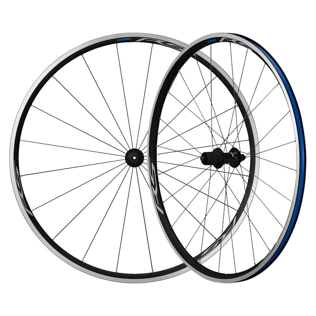 Ruedas SHIMANO ruta 700C WH-RS100 F20H/R24H 11/12V black par