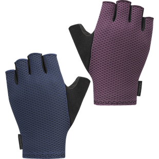 Guante SHIMANO GRAVEL Hombre d/corto L Denim/wine