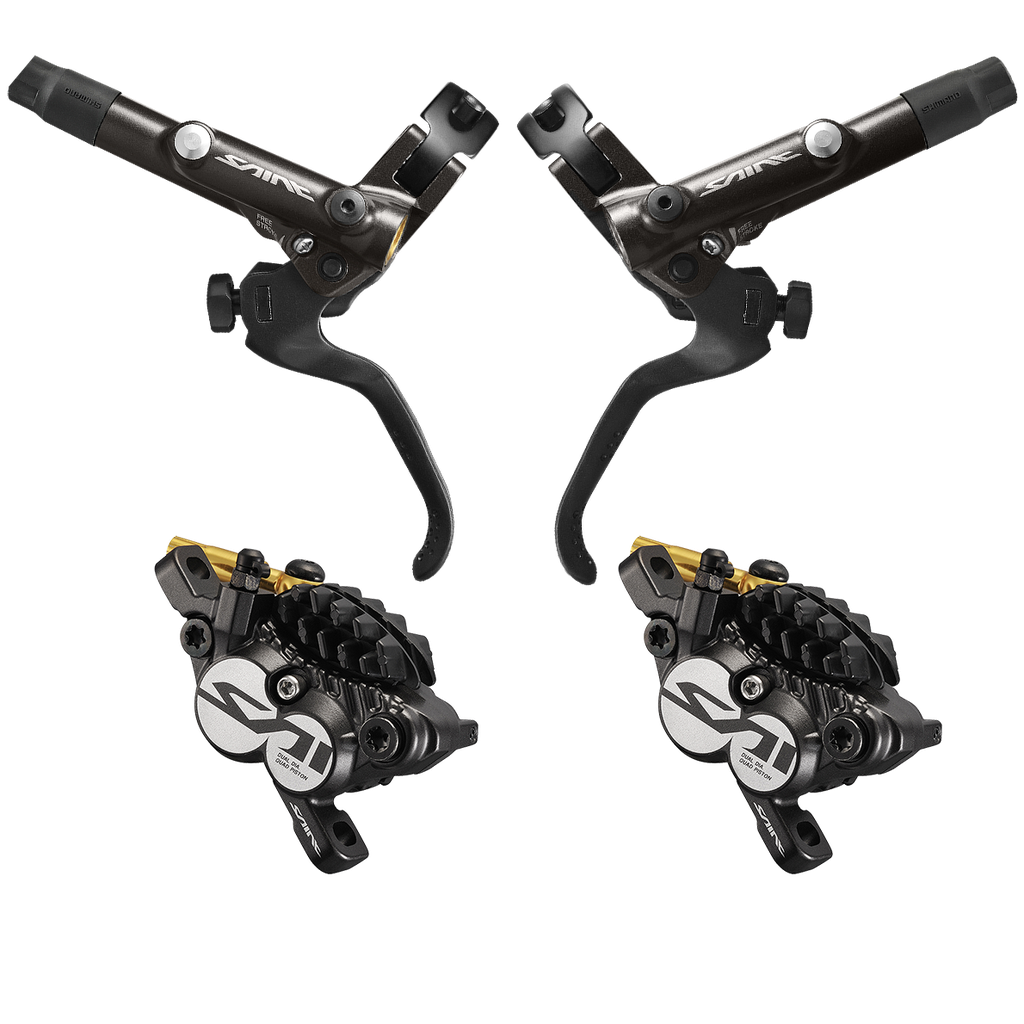 Freno disc SHIMANO SAINT hidr M820-B mord/cable/mag metal set JP