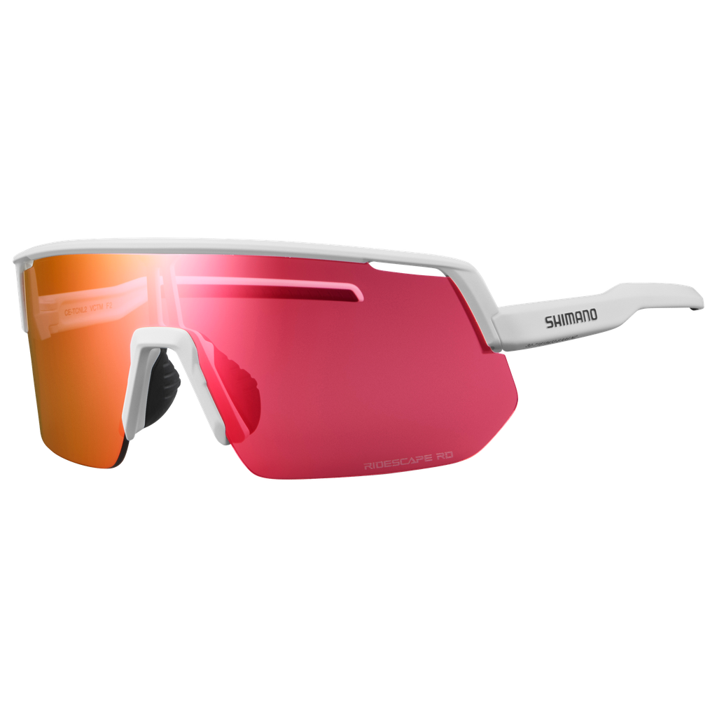 Gafas SHIMANO TECHNIUM CE-TCNL2RD Matte White  RIDESCAPE ROAD rep. lente Clear ECETCNL2RDW02