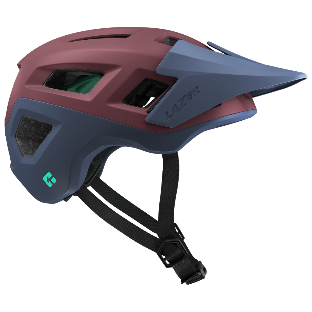 Casco LAZER Coyote KinetiCore Matte Cosmic Berry Blue L