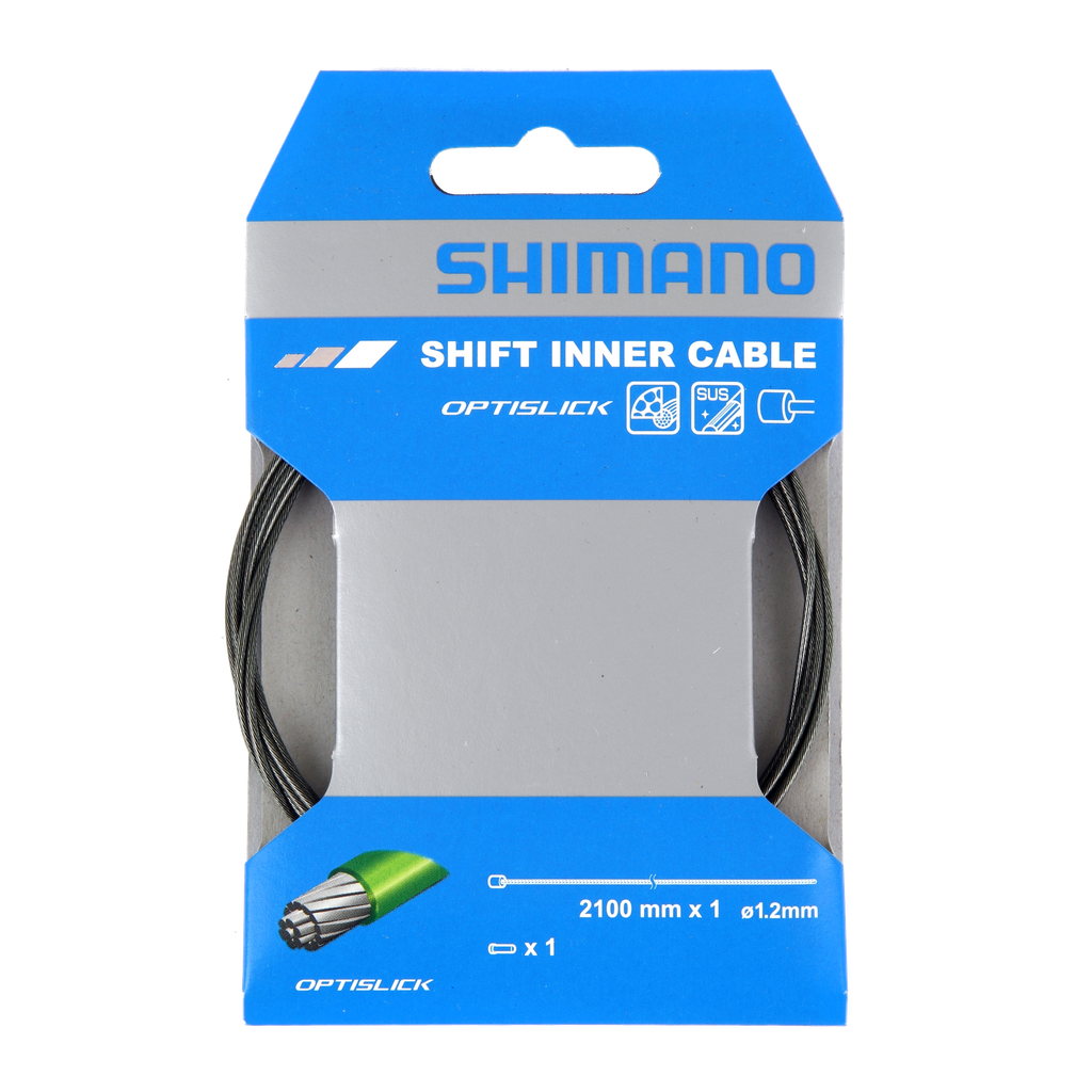 Cable SHIMANO MTB/ROAD cambios OPTISLIK 1.2x2100mm unidad JP