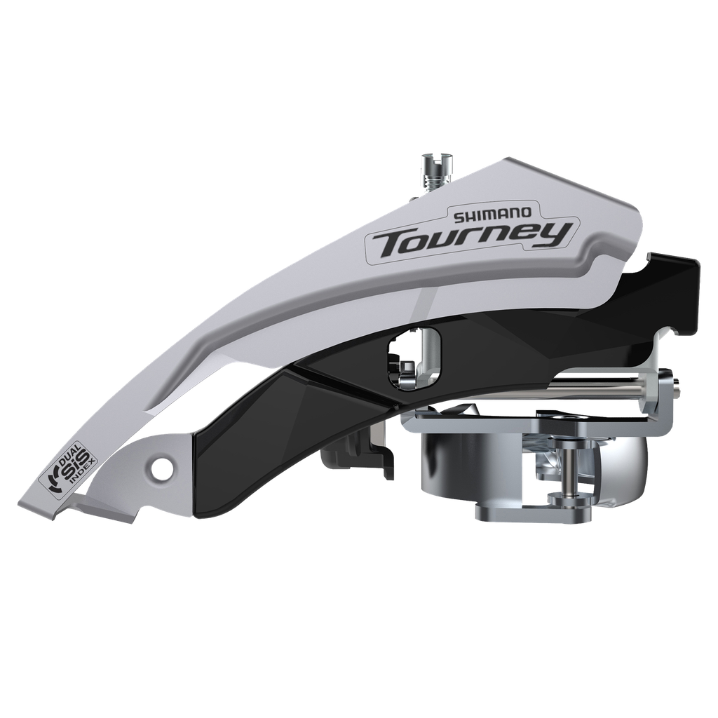 Descarrilador SHIMANO triple TOURNEY FD-TY600-L6 31.8mm top swing dual-pull funda SP