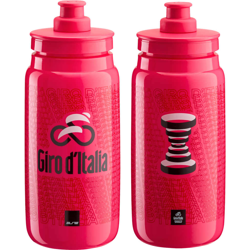 Caramañola ELITE FLY GIRO D'ITALIA MAP pink 550ml 2026 016041854