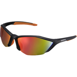[AI-GAF027] Gafas SHIMANO S61R-PL mat black/orange  ECES61RPLMLD