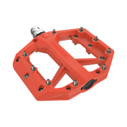 [AI-PED024] Pedal SHIMANO MTB PD-GR400 flat red caja SP