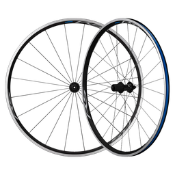 [AI-RUE060] Ruedas SHIMANO ruta 700C WH-RS100 F20H/R24H 11/12V black par