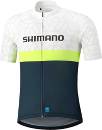 [AI-UNI063] Jersey SHIMANO TEAM Hombre m/corta XS White/Navy