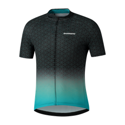 [AI-UNI069] Jersey SHIMANO TEAM Hombre m/corta M Black/Green