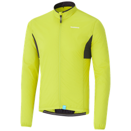 [AI-UNI099] Chaqueta SHIMANO COMPACT Hombre rompe viento XS Neon Yellow