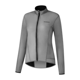 [AI-UNI108] Chaqueta SHIMANO SUMIRE Dama rompe viento - reflectiva L Anthracite Grey