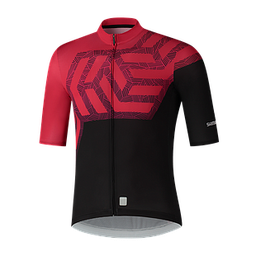 [AI-UNI504] Jersey SHIMANO BREAKAWAY Hombre m/corta L Red