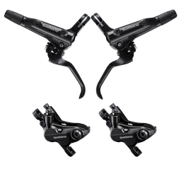 [AI-FRE0151] Freno disc SHIMANO hidr BL-MT501 mord/cab/magt 4pist SET black caja