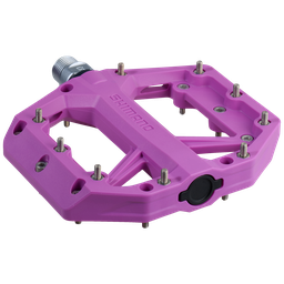 [AI-PED035] Pedal SHIMANO MTB PD-GR400 flat purple caja SP