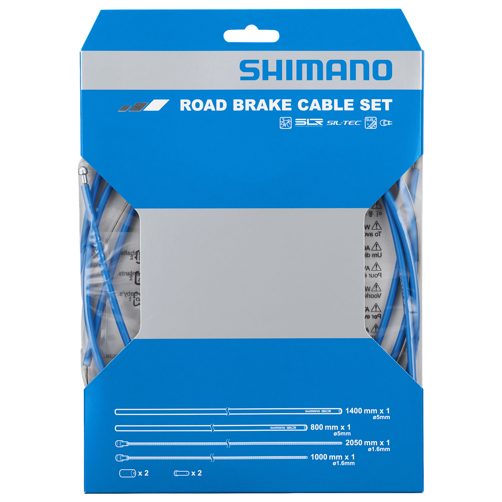 Cables y fundas SHIMANO frenos DURA ACE blue set
