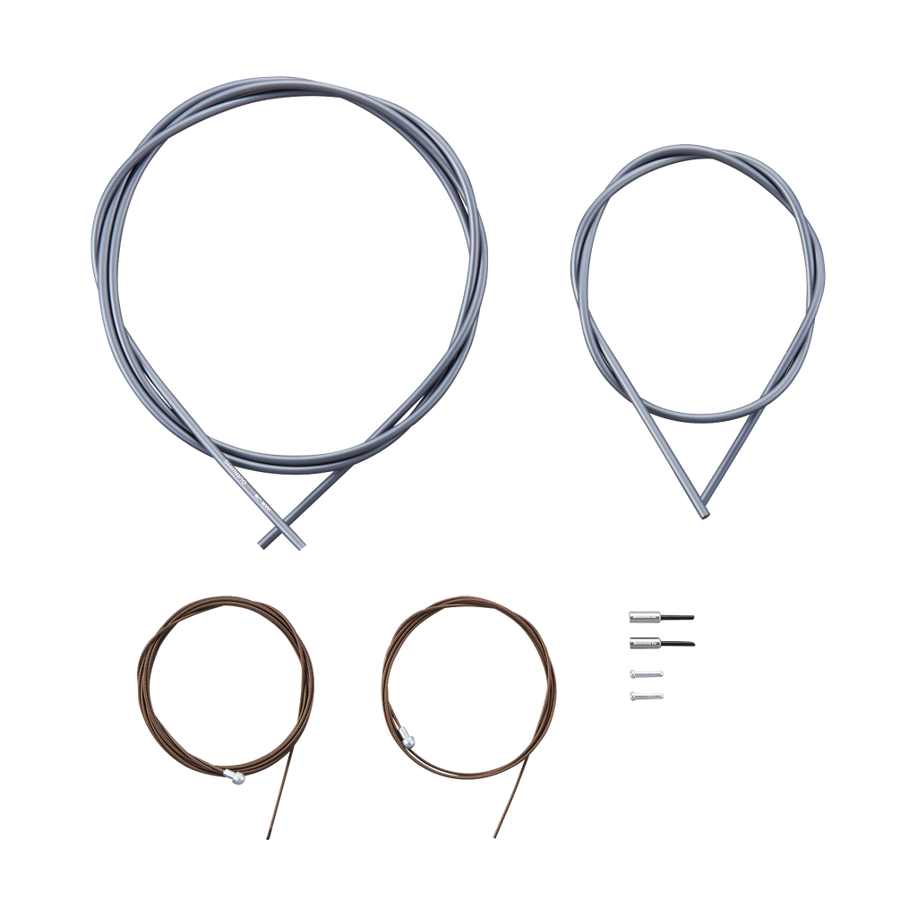 Cables y fundas SHIMANO ruta DURA ACE grey suelto set
