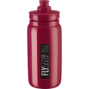Caramañola ELITE FLY AMARANTH black logo 550ml