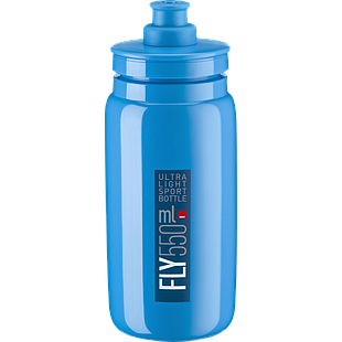 Caramañola ELITE FLY BLUE blue logo 550ml