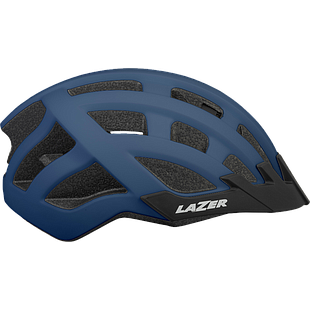 Casco LAZER Compact DLX Matte dark blue uni size +net+led