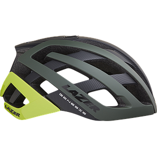Casco LAZER Genesis CE Matte Dark Green F-Yellow S