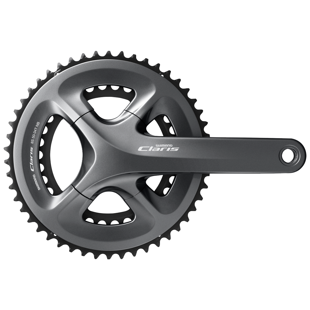 Catalina SHIMANO CLARIS doble FC-R2000 8v integrada 170mm 50/34T c/pista