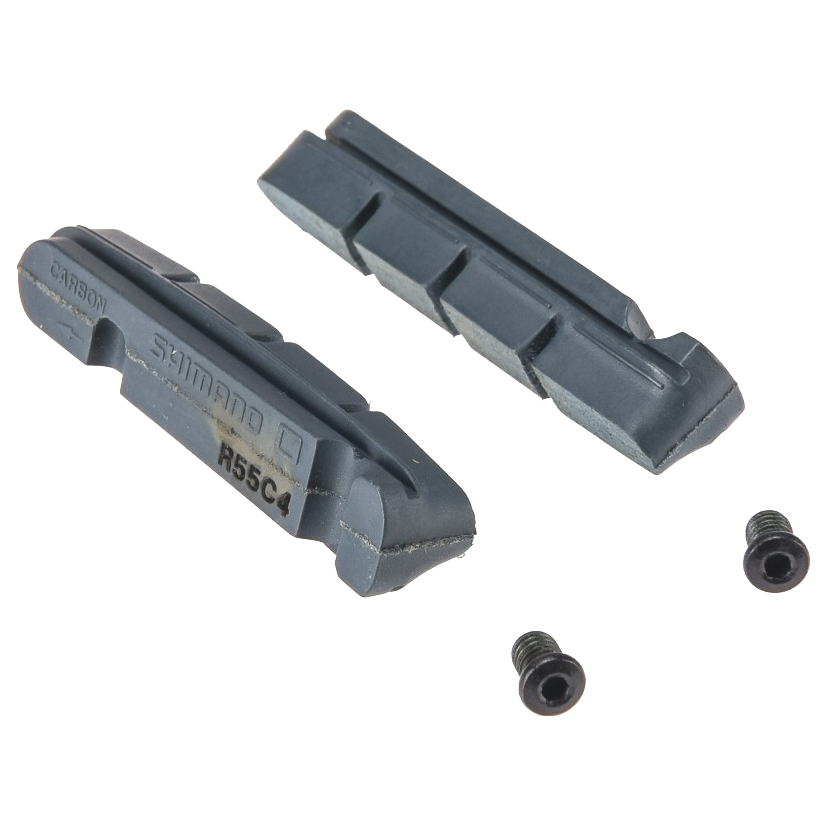 Repuesto SHIMANO caucho de RUTA R55C4 p/carbon pad suelto par