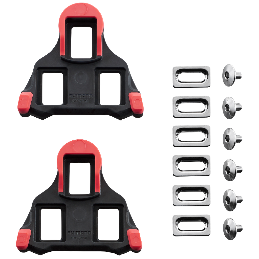 Chocles SHIMANO SPD-SL SM-SH10 rojo 0° JP