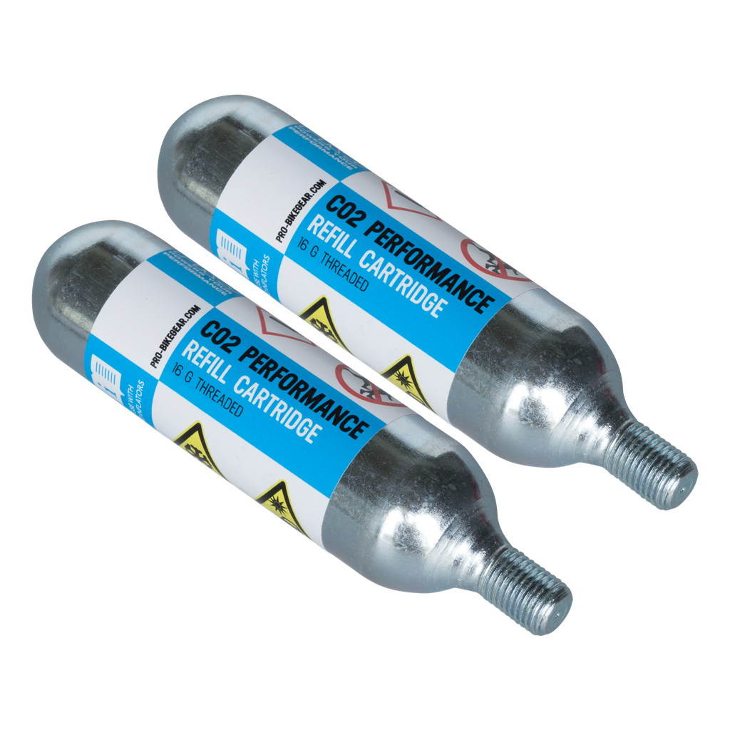 CO2 PRO Refill cartridges 16gr Threaded 2pcs PRPU0007