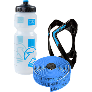 Combipack PRO road LTD caramañola/soporte caramaloña/cinta 3pcs blue APRBC0040