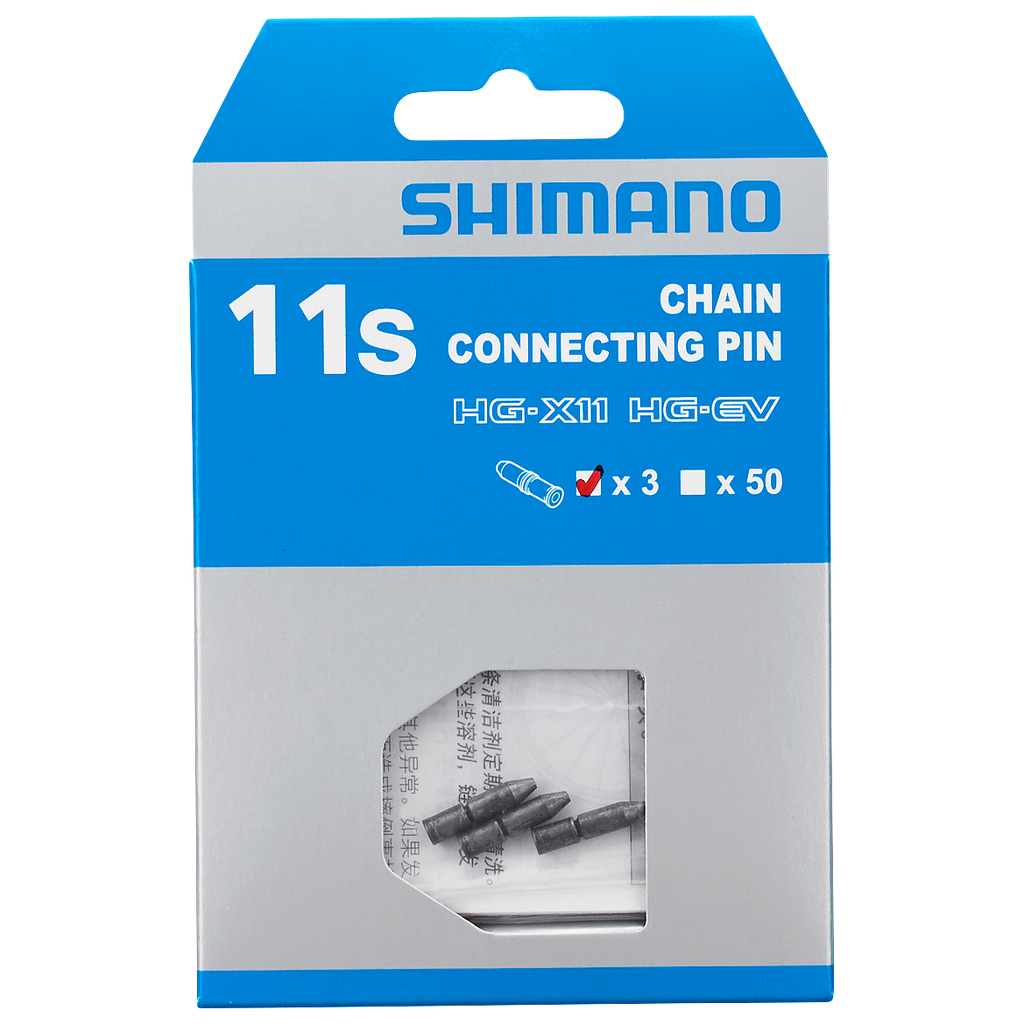 Conector PIN SHIMANO p/caden CN-9000 11v HG/EV 3pcs JP