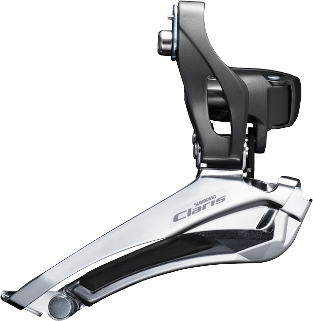 Descarrilador SHIMANO CLARIS FD-R2000-B 2X8v abrazadera 31,8mm