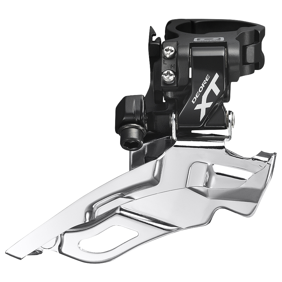 Descarrilador SHIMANO triple XT FD-M781-A-B 10v 34.9mm caja JP