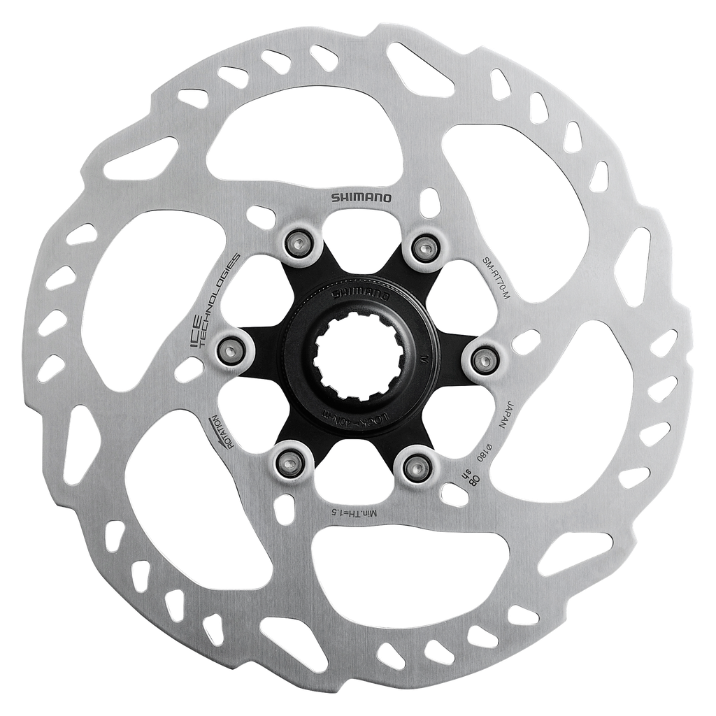 Disco SHIMANO SLX SM-RT70 M 180mm p/buje c/lock JP