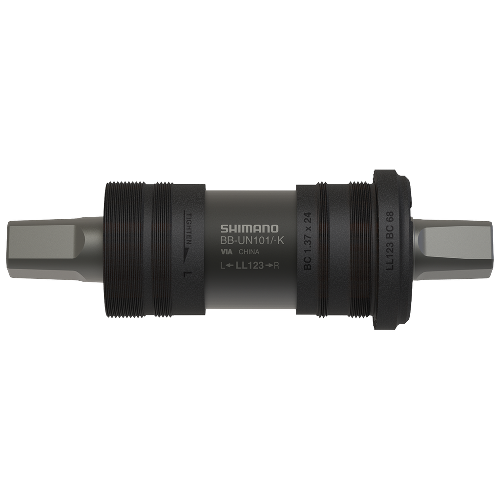 Eje SHIMANO centro BB-UN101 122,5mm X25