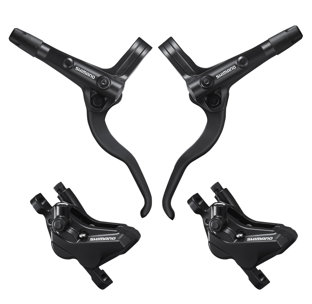 Frenos Shimano MTB MT420 BL-MT401/BR-MT420 4pist 1000/1700 black set caja