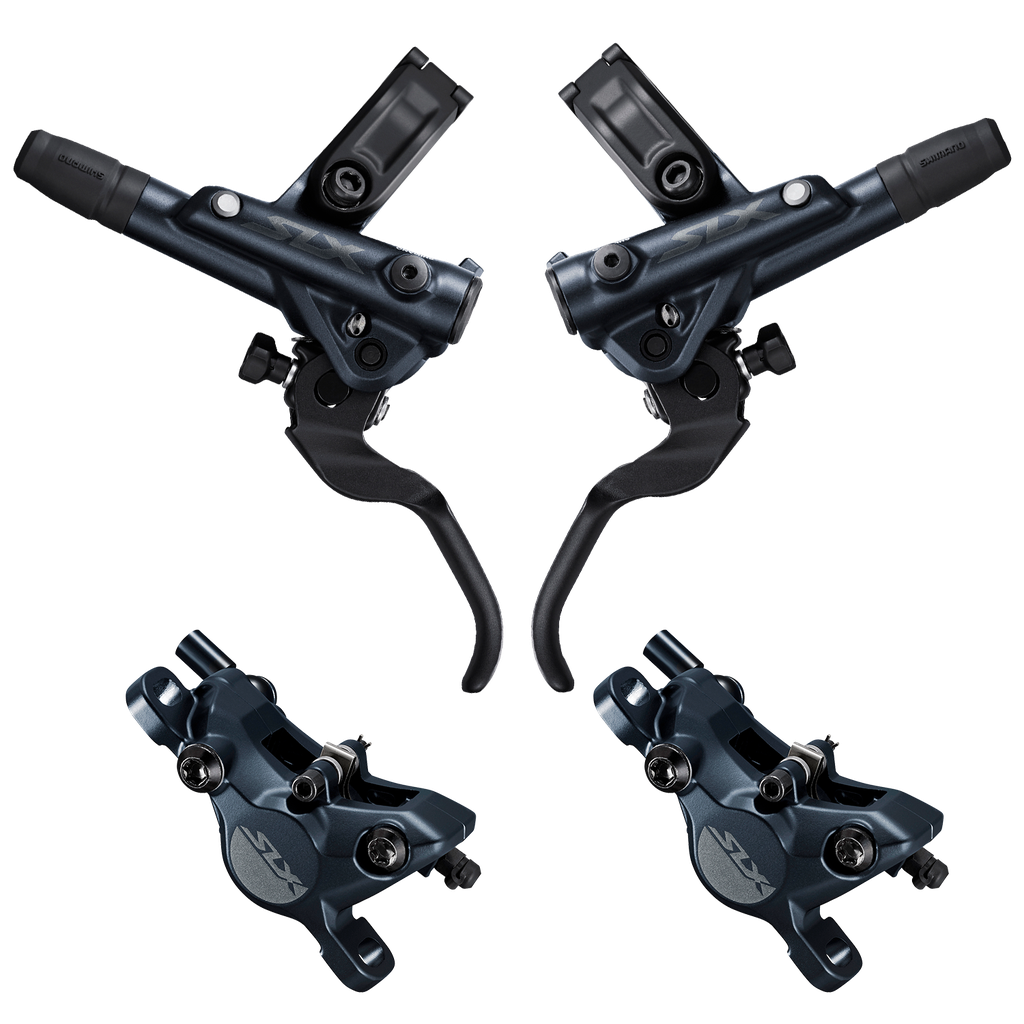 Freno SHIMANO SLX hidr M7100 mord/cab/magt black set