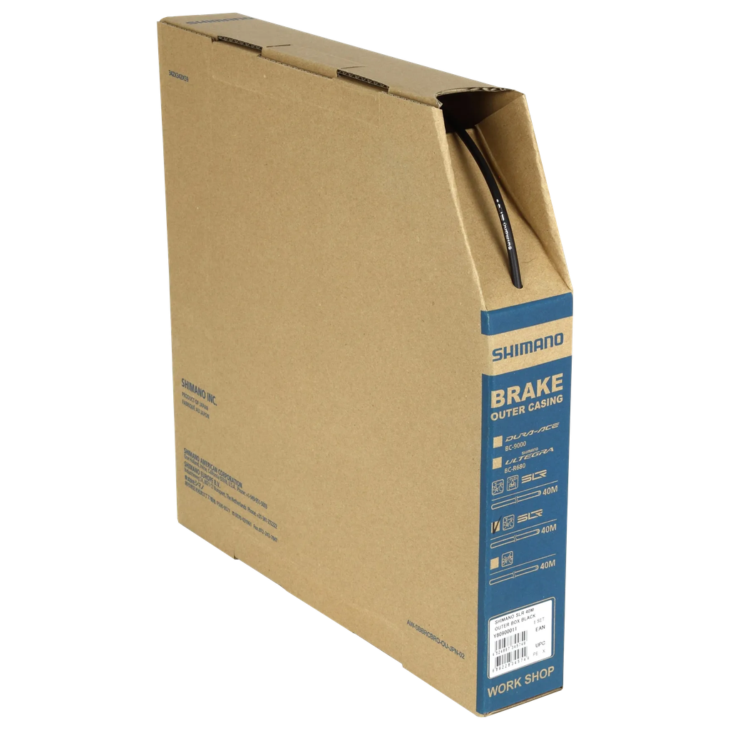 Funda SHIMANO frenos SLR 40m carton black JP