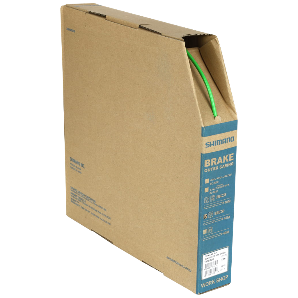 Funda SHIMANO frenos SLR 40m carton green