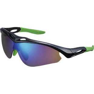 Gafas SHIMANO S50R Metallic black/green  ECES50RKLG