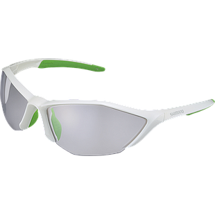 Gafas SHIMANO S61R-PH Metallic white/green  ECES61RPHKWG
