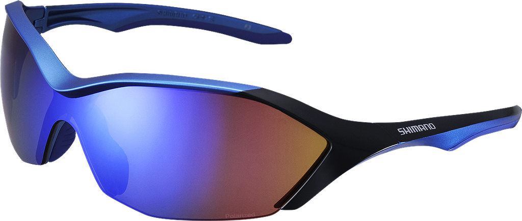 Gafas SHIMANO S71R-PL Metallic blue/matt black  ECES71RPLKBML
