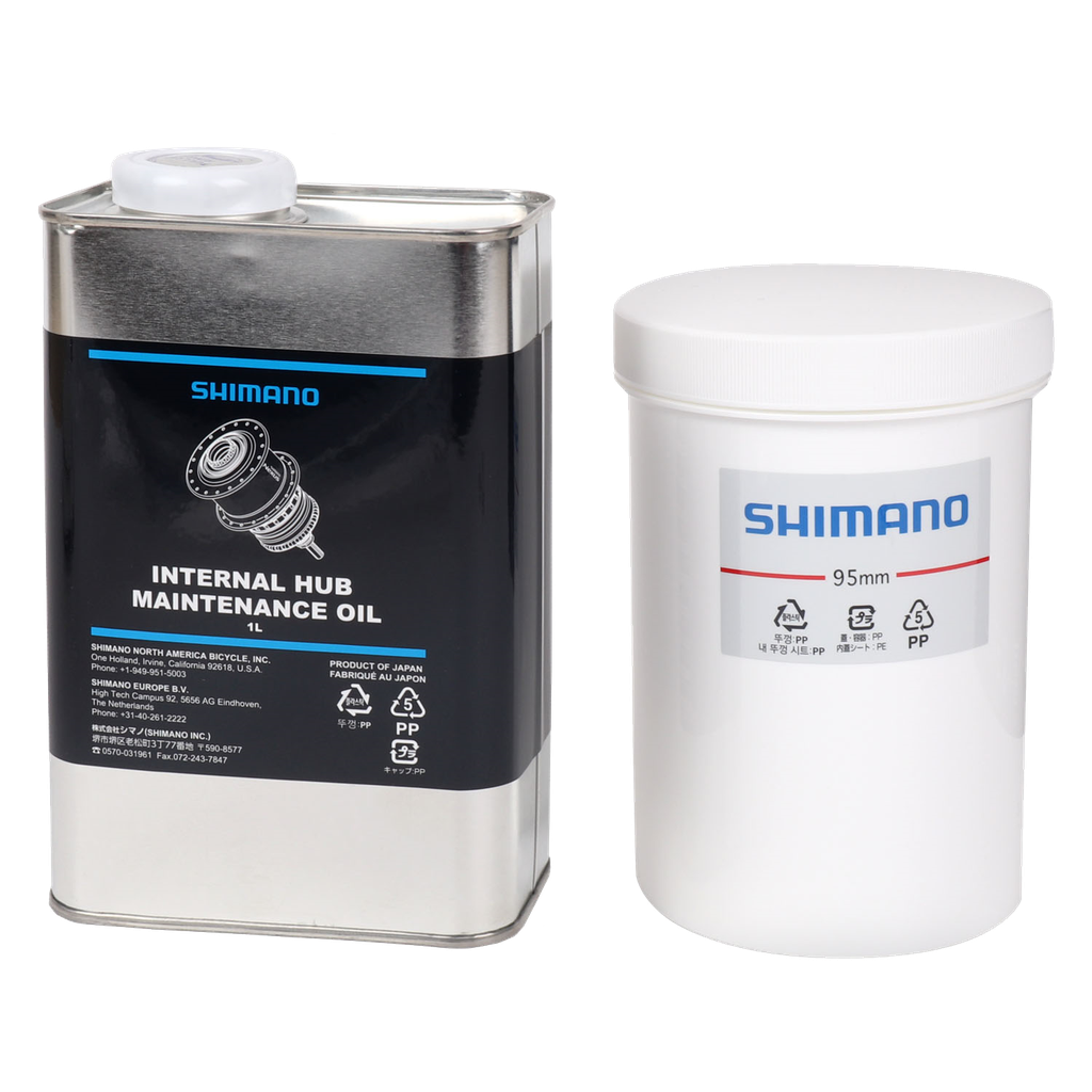 H-SHIMANO Bote p/desecho liquidos + aceite mantenimiento manzanas