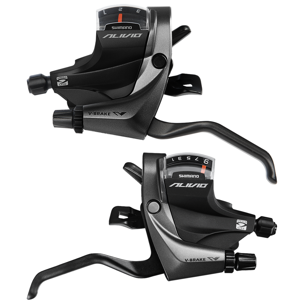 Manilar SHIMANO MTB ALIVIO Integr ST-M4000 3x9v s/fundas set