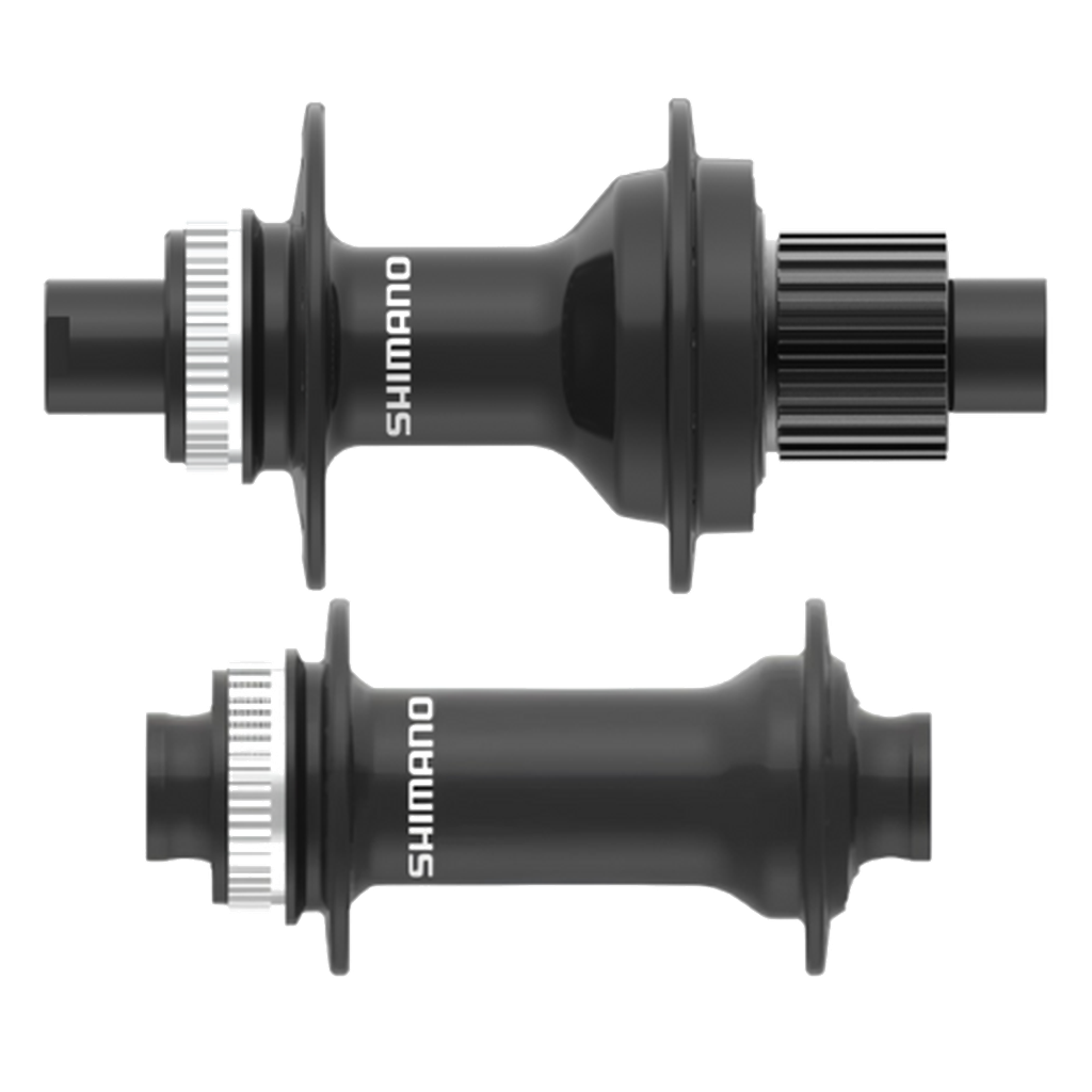 Manzanas SHIMANO MTB MT410 32H c/lock 12v 100x15mm/ 12x142mm black par caja SP