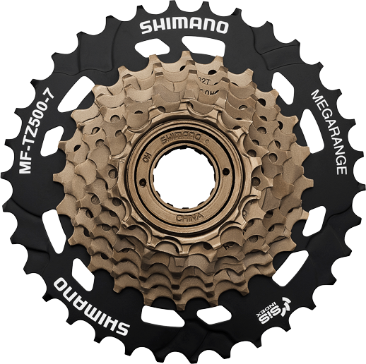 Pacha SHIMANO MTB TOURNEY TZ 7v MF-TZ500-7 14-34T CN suelto rosca megaranger