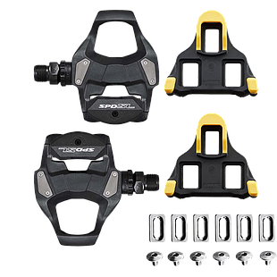 Pedal SHIMANO ruta PD-RS500 SPD-SL c/cleat SM-SH11  caja